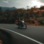 Motorcycle On Road